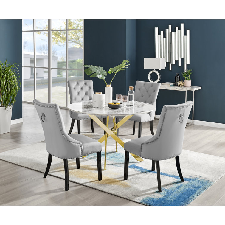 Wayfair grey dining deals set